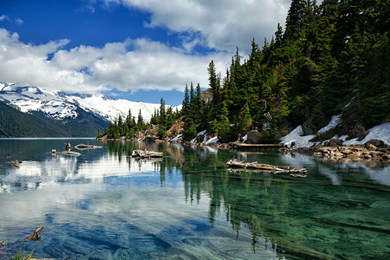 Gorgeous Garibaldi Lake in British Columbia is a symbol of beauty and strength anyone suffering through alcohol addiction can appreciate